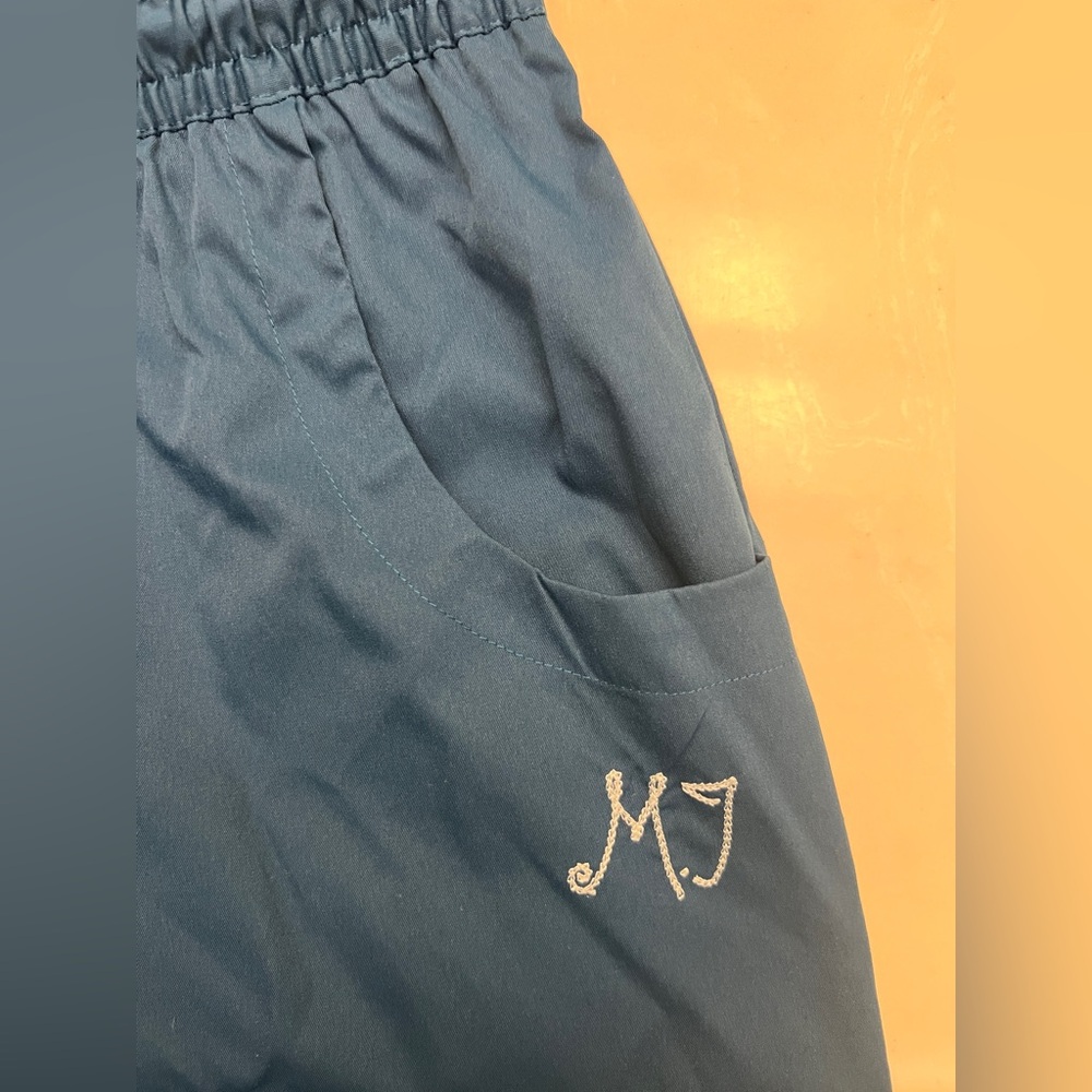 Jordan Nike Sportswear Women Mid-Rise Pants Blue wide Leg Size XS - Picture 5 of 12